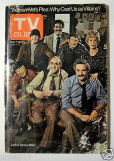 TV GUIDE   July 19, 1975   Cast Barney Miller