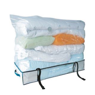 AST Space More Under Bed Space Saver Vacuum Bag Tote, Quilt/Pillow