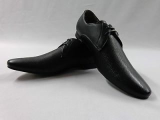 New Mens Dress Shoes Black Bravo Berto Pointed Toe Leather Lining