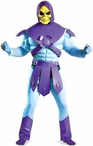 Masters of the Universe Deluxe Costume #31713 Skeletor (XLarge 42 46)