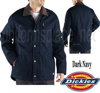 DICKIES Jacket Rigid Duck Chore Coat TC918 LINED DARK NAVY
