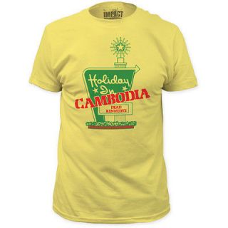 NEW Dead Kennedys Holiday In Cambodia Cover 1979 Vintage Faded Look T