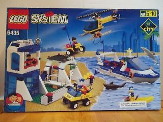 Lego 6435 City Town Coast Guard HQ w/Box & Instructions