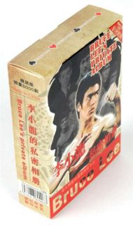 PLAYING CARDS BRUCE LEE TRIBUTE Chinese Kung Fu Asian Deck Biography