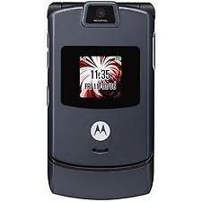 Motorola V3C RAZR BELL Cell Phone *GOOD Condition* GREY color CAMERA