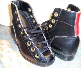 Leather Roller Skate Boot, HYDE Size 10 youth rental boot, New,