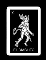 El Diablito T Shirt * Loteria, Mexican Bingo