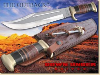 Down Under Knives THE OUTBACK Bowie BIG KNIFE * NEW NIB