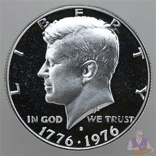 Kennedy Gem Cameo Proof 40% Silver Bicentennial Half Dollar US Coin
