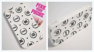 Secret PINK TALK ALL DAY iPhone 5 Cell Phone Soft Case Cover RARE New
