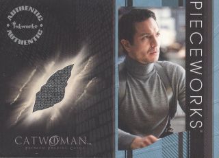 Catwoman Pieceworks Tom Lone Benjamin Bratt Sweater Relic Card
