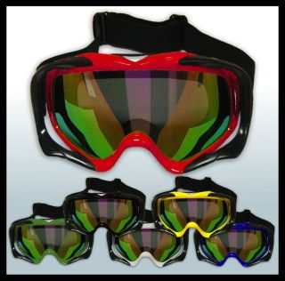 Dirt Bike Gear MX Motocross Moto X Goggles*Tinted /Clear*anti fo g*UV