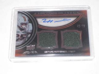 Newly listed 2011 Exquisite UD Black Leonard Hankerson RC Auto Dual