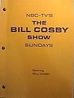 BIOGRAPHY BOOKLET & PHOTO NBC TVS THE BILL COSBY SHOW SC VG COND