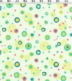 Clothworks Fabric Floral Folio by Cary Phillips Dots Circles Stars