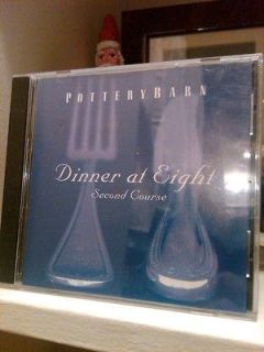 Dinner at Eight Second Course Pottery Barn CD Nat King Cole Peggy Lee