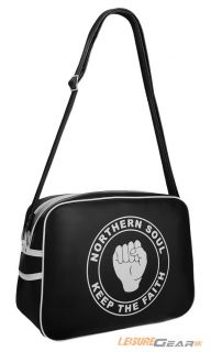Unisex Gym Bag School College Bag Retro Northern Soul Flight Bag ALL