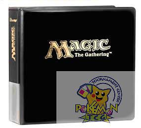 Ultra Pro Magic the Gathering logo 3 ring card binder for mtg cards