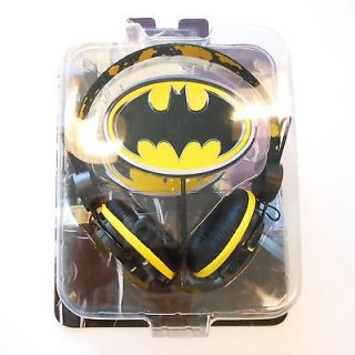 Bioworld Merchandising Batman DJ Headphones NIB New In Box NWT New