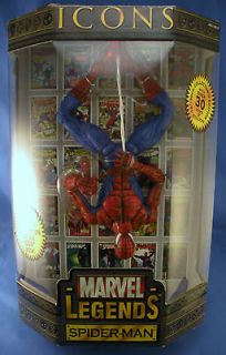 Marvel Legends Icons Toy Biz The Amazing Spider Man Masked Action