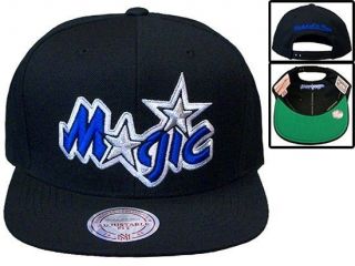 Magic hat SNAPBACK Mitchell & Ness ltd edt. style black top and bill