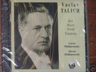 Vaclav TALICH Bach Mozart Dvorak Tchaikovsky TAHRA 2CD