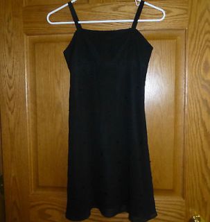 Girls Little Black Dress with Cover Up Donna Rico Girl Size 10