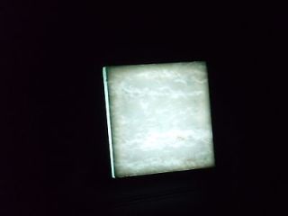 Marble in grade luminaire Tile Led Illuminated 6X6 TILE lightwild