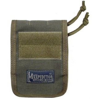 Maxpedition Khaki 3 x 5 Tactical Field Notebook Cover 3302K