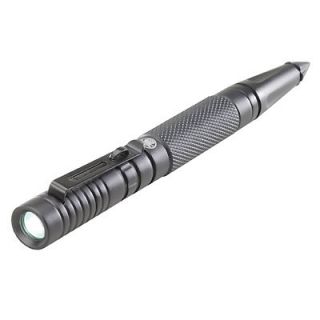 SW747PLT Black 2 AAA White LED Tactical Penlight Self Defense Tool