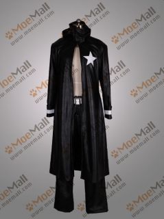 Black Rock Shooter BRS Male Version Genderbend Cosplay Costume