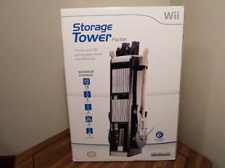 Aperture Gaming Storage Tower for Nintendo Wii   Black 