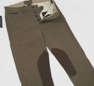 NWT Polo Ralph Lauren Clubhouse Riding Breeches Pants 40 x 30 *Harrods