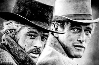 BUTCH CASSIDY AND THE SUNDANCE KID Poster Print   Print Big Size 30in