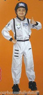 NEW 2T 2 Toddler Astronaut Flight Commander Costume Pretend Buzz Dress