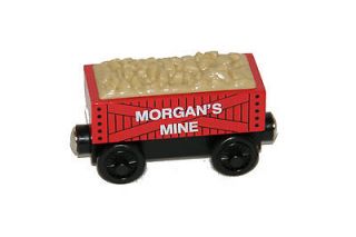 MORGANS MINE CAR Thomas Tank Engine WOODEN Railway Gold Mountain