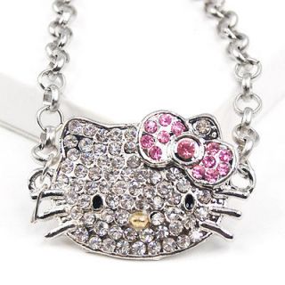 Hello Kitty Bling Bracelet Hand Wrist Chain Jewelry Sparkle Diamant