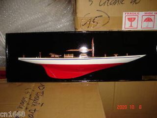 half hull high quality hand made wooden model ship for wall decorative