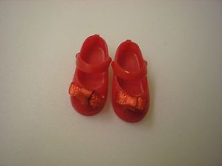 Blythe New 1 pair x Original Accessories Red Shoes