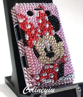 Bling Minnie Mouse Diamond Crystal Case for Blackberry Bold 9700 9780
