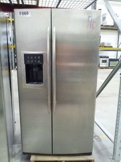 Profile 36 Inch Stainless Steel Side By Side Refrigerator PSS26SGRDSS