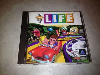Game of Life  CD, age 8+ classic board game software, Windows 95/98/XP