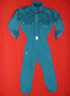 Killy Ski Suit One Piece Mens L 40 Green MasterTech RECCO Insulated