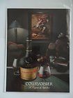 Ad COURVOISIER VSOP Cognac ~ French Napoleon Bonaparte in Painting