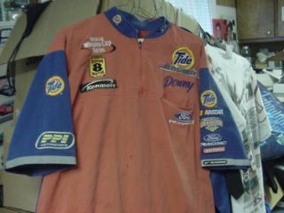 Ricky Craven Tide race used Pit Crew shirt L