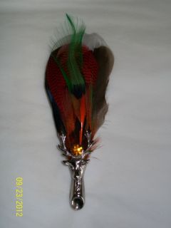 Stags head hat brooch, Highland wear, Kilt outfit, feathered bonnet