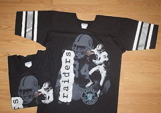 Vintage LA Los Angeles Raiders Bo Jackson t shirt NWOT NFL football
