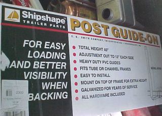 Shipshape Guide on posts set NEW Post guide on boat trailer accessory