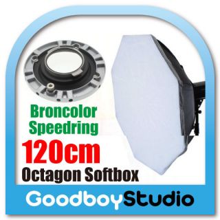 Octagon Softbox 120cm 48 with Broncolor Pulso / Compuls / Plus