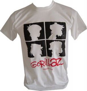 NEW Gorillaz t shirt size XL 23 x 32 inch. (JJ4)